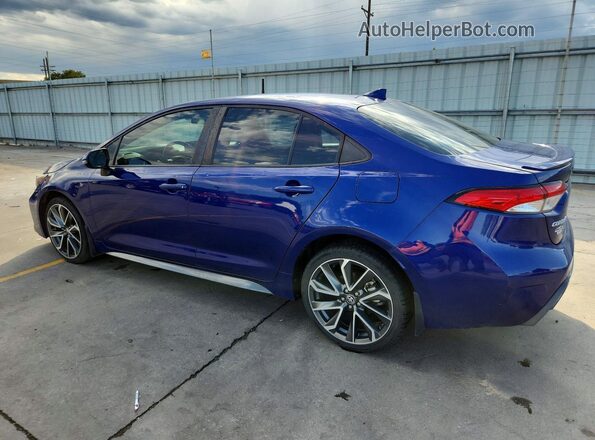 5YFS4MCE0NP124486 2022 TOYOTA COROLLA Blue Հետևի ձախ