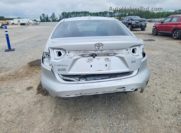 5YFS4MCE0NP131454 2022 TOYOTA COROLLA Silver Rear view