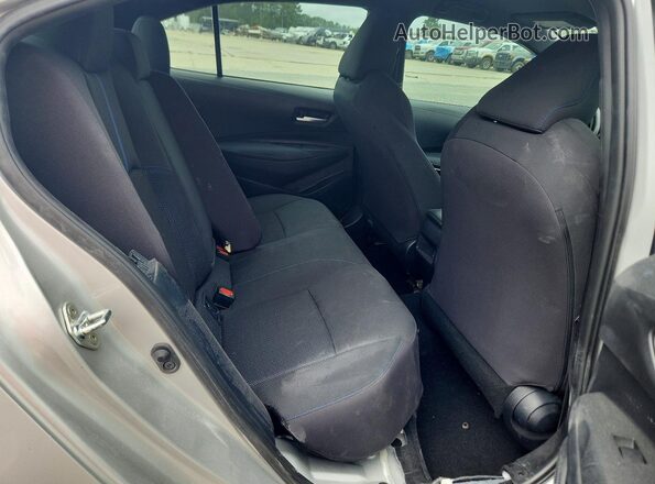 5YFS4MCE0NP131454 2022 TOYOTA COROLLA Silver Rear seats view
