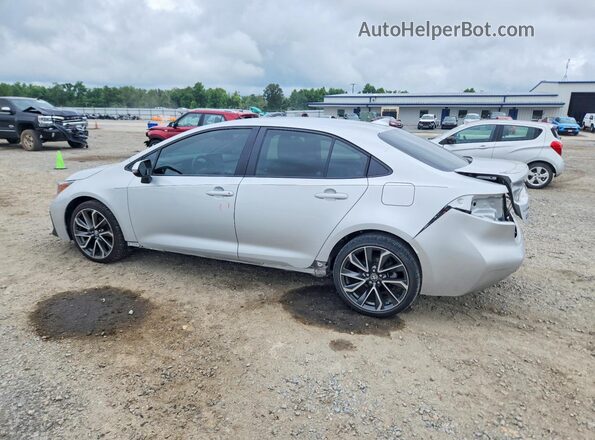 5YFS4MCE0NP131454 2022 TOYOTA COROLLA Silver Rear left
