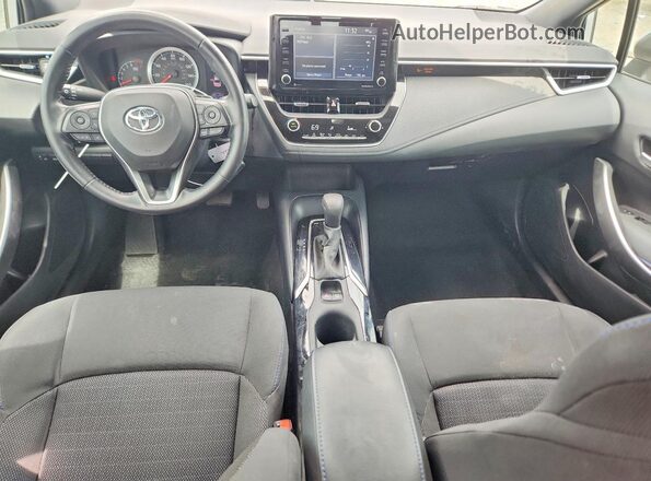 5YFS4MCE0NP131454 2022 TOYOTA COROLLA Silver Dashboard view