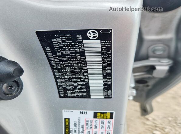 5YFS4MCE0NP131454 2022 TOYOTA COROLLA Silver Engine compartment view