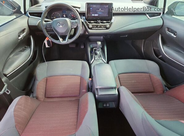 5YFS4MCE0RP175265 2024 TOYOTA COROLLA Черный Вид панели приборов