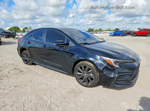 5YFS4MCE0RP175265 2024 TOYOTA COROLLA Черный Передняя правая четверть