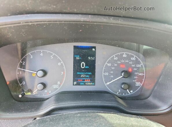 5YFS4MCE0RP175265 2024 TOYOTA COROLLA Черный Вид щитка приборов