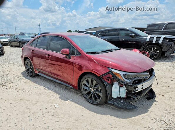 5YFS4MCE0TP255172 2026 TOYOTA COROLLA Красный Передняя правая четверть