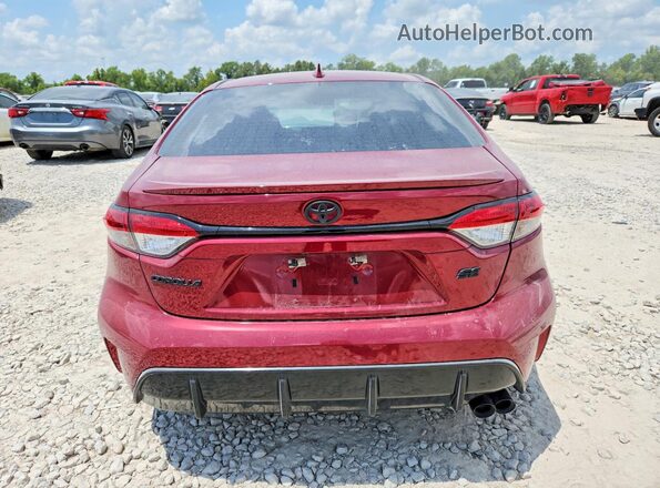 5YFS4MCE0TP255172 2026 TOYOTA COROLLA Красный Вид сзади