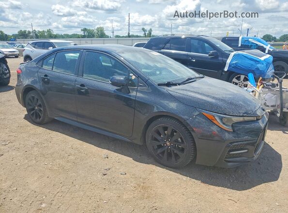 5YFS4MCE1NP099758 2022 TOYOTA COROLLA Black Front right