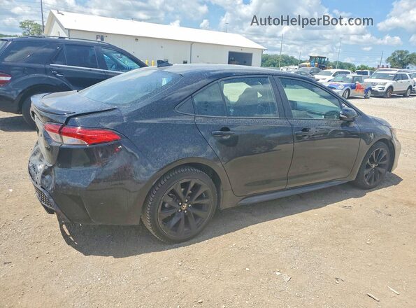 5YFS4MCE1NP099758 2022 TOYOTA COROLLA Black Rear right