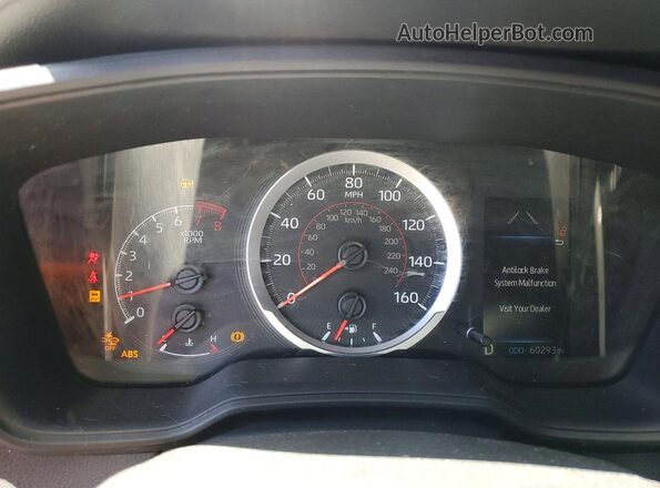 5YFS4MCE2MP066914 2021 TOYOTA COROLLA Blue Вид щитка приладів