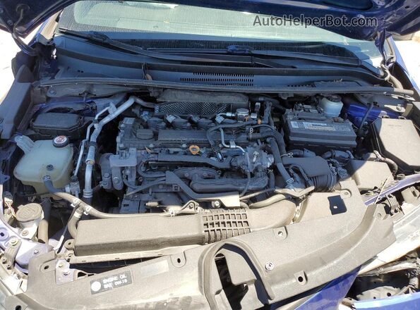 5YFS4MCE2MP066914 2021 TOYOTA COROLLA Blue Вид задньої частини салону