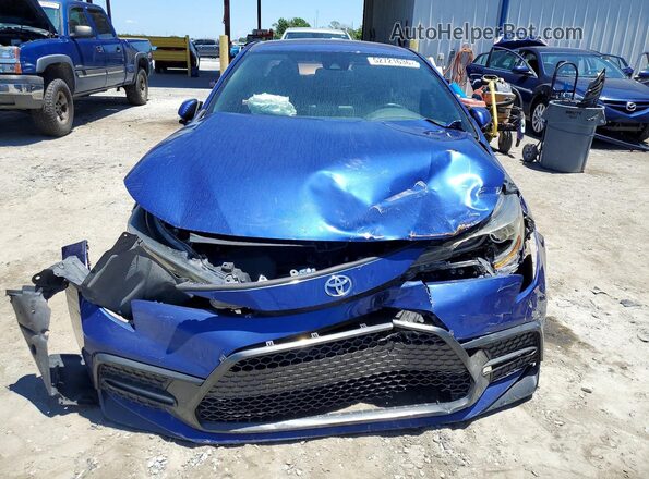 5YFS4MCE2MP066914 2021 TOYOTA COROLLA Blue Вид спереду