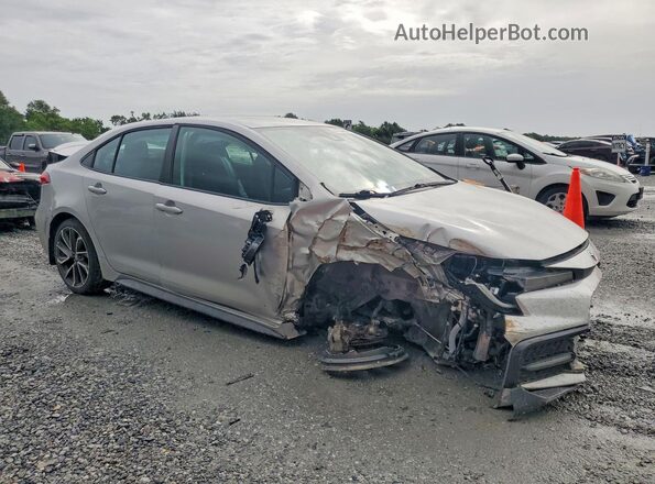 5YFS4MCE2MP082501 2021 TOYOTA COROLLA Silver Առջևի աջ