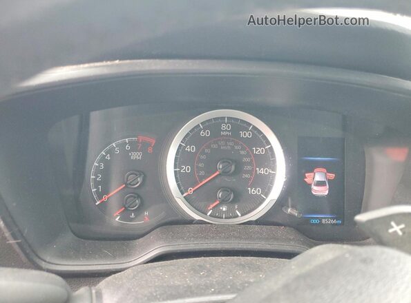 5YFS4MCE2MP082501 2021 TOYOTA COROLLA Silver Սարքավորումների վահանակի տեսք
