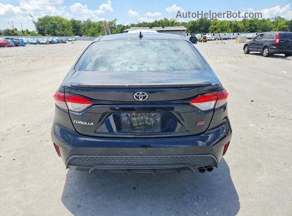 5YFS4MCE2MP095958 2021 TOYOTA COROLLA Black Vista trasera
