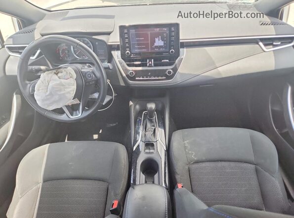 5YFS4MCE2NP101288 2022 TOYOTA COROLLA Белый Вид панели приборов