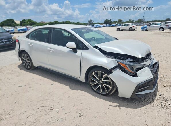 5YFS4MCE2NP101288 2022 TOYOTA COROLLA Белый Передняя правая четверть