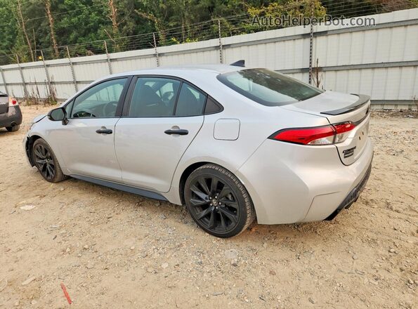 5YFS4MCE2NP127857 2022 TOYOTA COROLLA Silver Задня ліва чверть