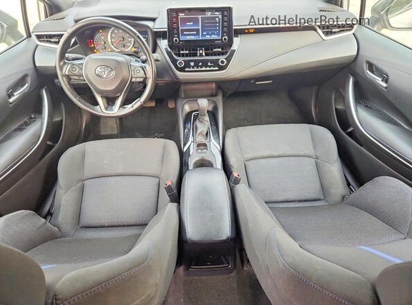 5YFS4MCE2NP127857 2022 TOYOTA COROLLA Silver Вид панелі приладів