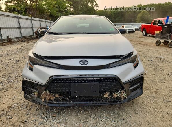 5YFS4MCE2NP127857 2022 TOYOTA COROLLA Silver Вид спереду