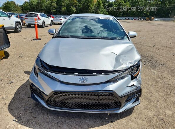 5YFS4MCE2NP129916 2022 TOYOTA COROLLA Серебряный Вид спереди