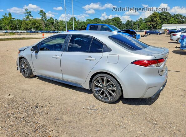 5YFS4MCE2NP129916 2022 TOYOTA COROLLA Серебряный Задняя левая четверть