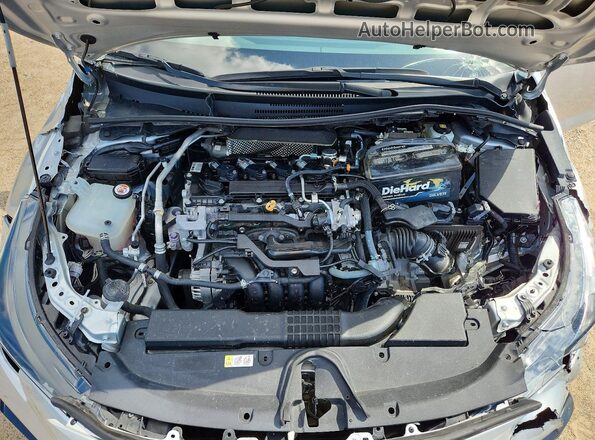 5YFS4MCE2NP129916 2022 TOYOTA COROLLA Серебряный Вид задней части салона