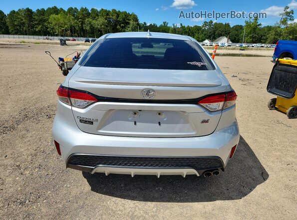 5YFS4MCE2NP129916 2022 TOYOTA COROLLA Серебряный Вид сзади