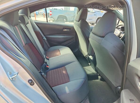 5YFS4MCE2RP186090 2024 TOYOTA COROLLA Silver უკანა სავარძლების ხედი