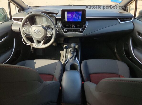 5YFS4MCE2RP186090 2024 TOYOTA COROLLA Silver წინა პანელის ხედი