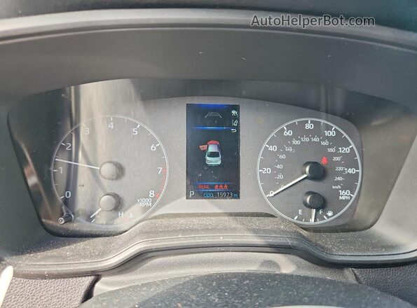 5YFS4MCE2RP186090 2024 TOYOTA COROLLA Silver ხელსაწყოთა პანელის ხედი