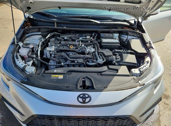 5YFS4MCE2RP186090 2024 TOYOTA COROLLA Silver უკანა სალონის ხედი