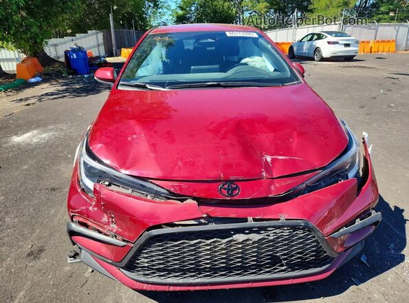 5YFS4MCE2SP218610 2025 TOYOTA COROLLA Red წინა ხედი