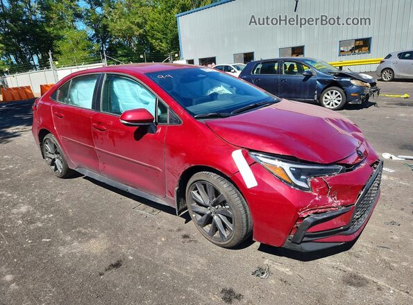 5YFS4MCE2SP218610 2025 TOYOTA COROLLA Red წინა მარჯვენა
