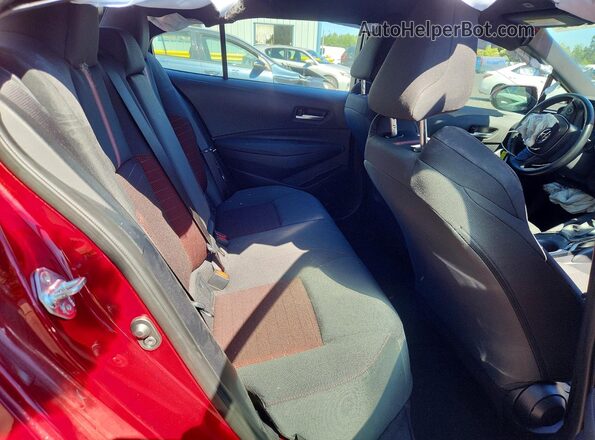 5YFS4MCE2SP218610 2025 TOYOTA COROLLA Red უკანა სავარძლების ხედი