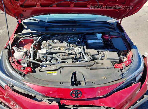 5YFS4MCE2SP218610 2025 TOYOTA COROLLA Red უკანა სალონის ხედი