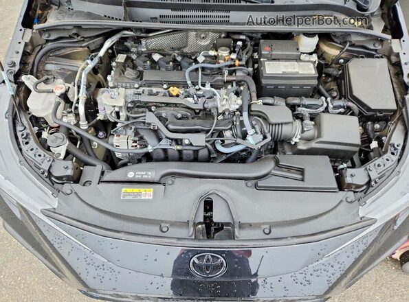 5YFS4MCE2SP248318 2025 TOYOTA COROLLA Black Rear interior view
