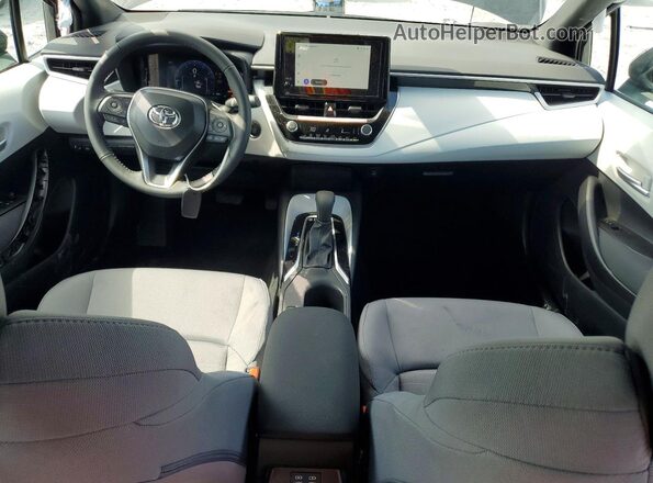 5YFS4MCE2TP283698 2026 TOYOTA COROLLA Синий Вид панели приборов