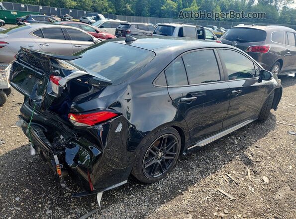 5YFS4MCE3MP085147 2021 TOYOTA COROLLA Black Tył prawy