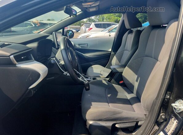 5YFS4MCE3MP085147 2021 TOYOTA COROLLA Black Widok wnętrza z przodu