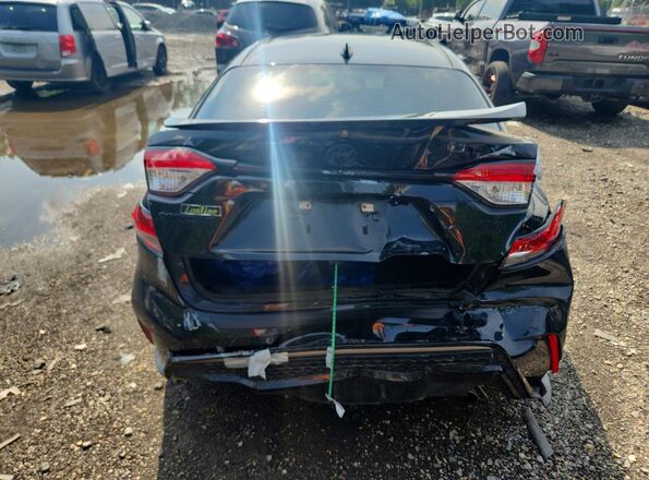 5YFS4MCE3MP085147 2021 TOYOTA COROLLA Black Widok z tyłu