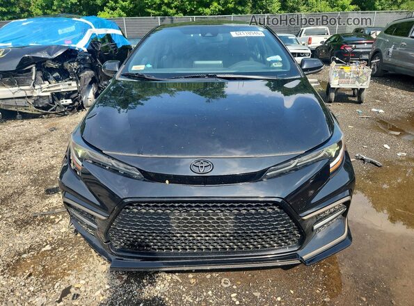 5YFS4MCE3MP085147 2021 TOYOTA COROLLA Black Widok z przodu