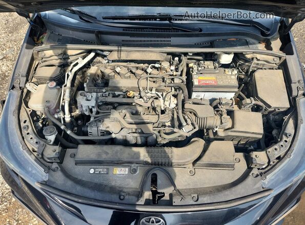 5YFS4MCE3MP085147 2021 TOYOTA COROLLA Black Widok wnętrza z tyłu