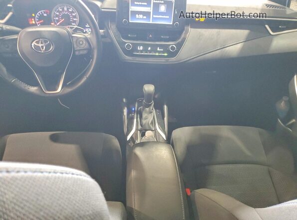 5YFS4MCE3NP124501 2022 TOYOTA COROLLA Black Vista del salpicadero