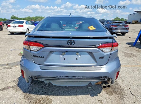 5YFS4MCE3PP144248 2023 TOYOTA COROLLA Blue Вид ззаду