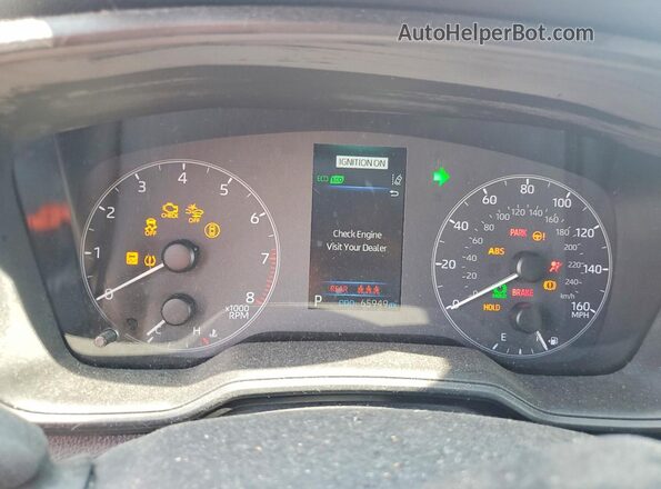 5YFS4MCE3PP144248 2023 TOYOTA COROLLA Blue Вид щитка приладів