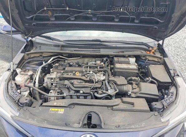 5YFS4MCE3PP145061 2023 TOYOTA COROLLA Blue Սալոնի հետևի տեսք