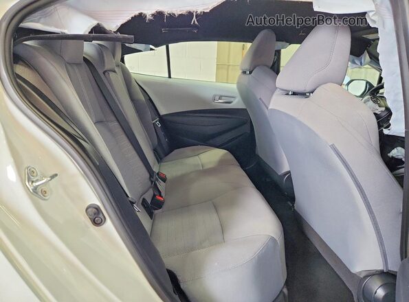 5YFS4MCE3PP164435 2023 TOYOTA COROLLA White უკანა სავარძლების ხედი
