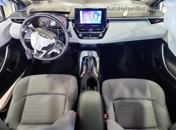 5YFS4MCE3PP164435 2023 TOYOTA COROLLA White წინა პანელის ხედი