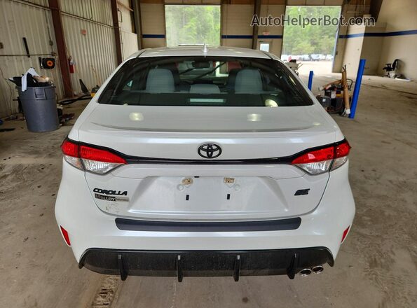 5YFS4MCE3PP164435 2023 TOYOTA COROLLA White უკანა ხედი